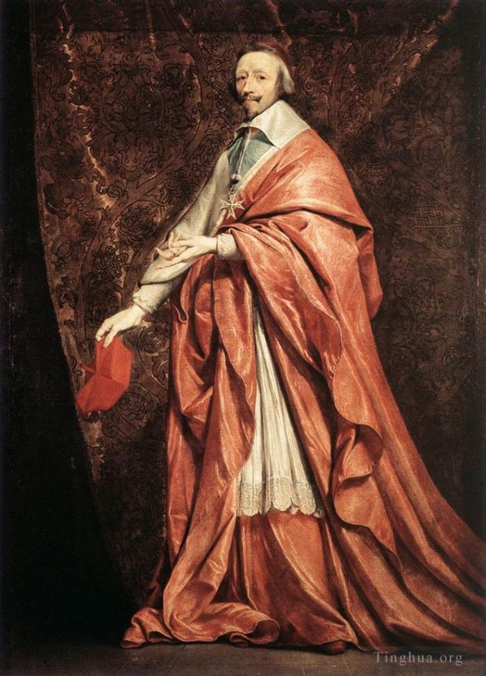 Philippe de Champaigne Oil Painting - Cardinal Richelieu II