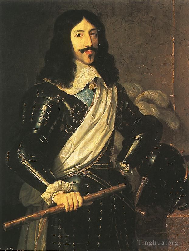 Philippe de Champaigne Oil Painting - King Louis XIII