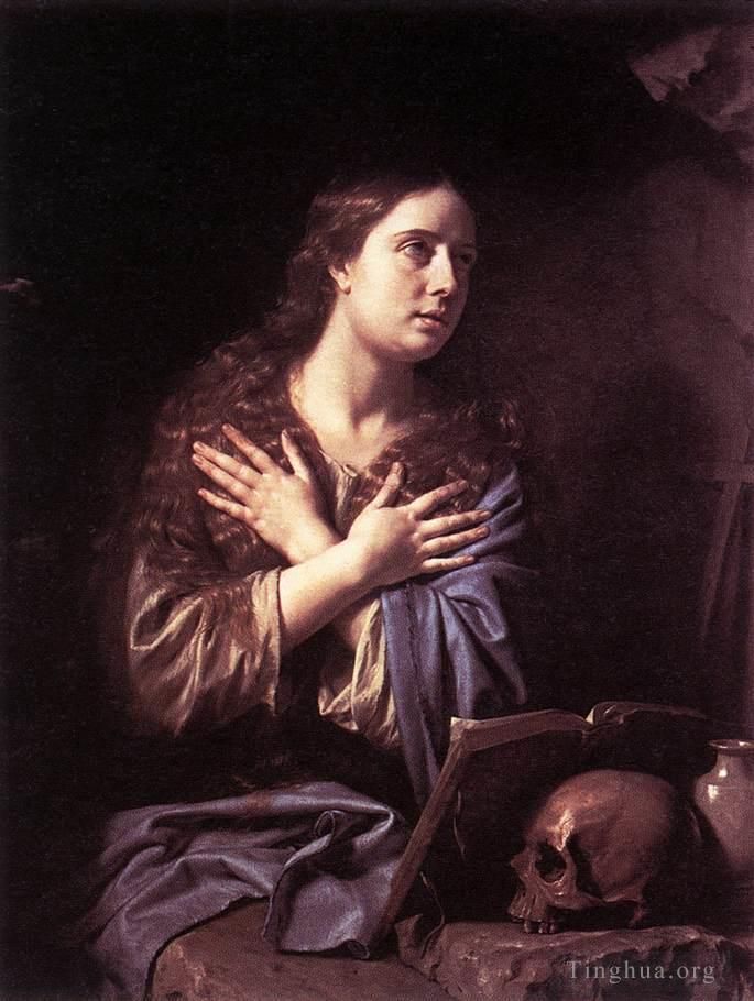 Philippe de Champaigne Oil Painting - The Penitent Magdalen