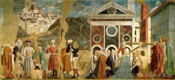Piero della Francesca Various Paintings - Discovery And Proof Of The True Cross