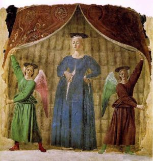 Artist Piero della Francesca's Work - Madonna Del Parto
