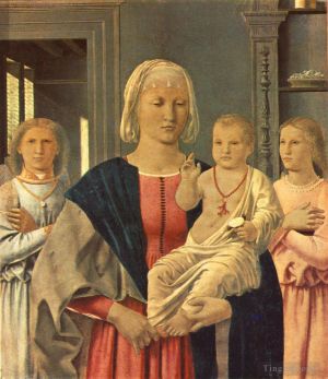 Artist Piero della Francesca's Work - Madonna Of Senigallia