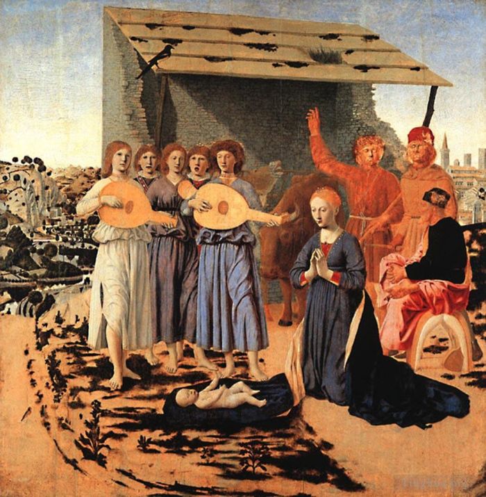 Piero della Francesca Various Paintings - Nativity