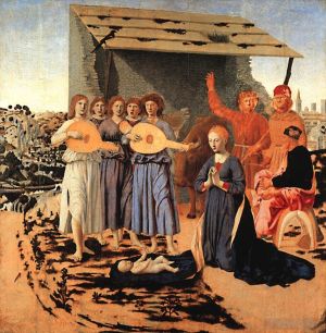 Artist Piero della Francesca's Work - Nativity