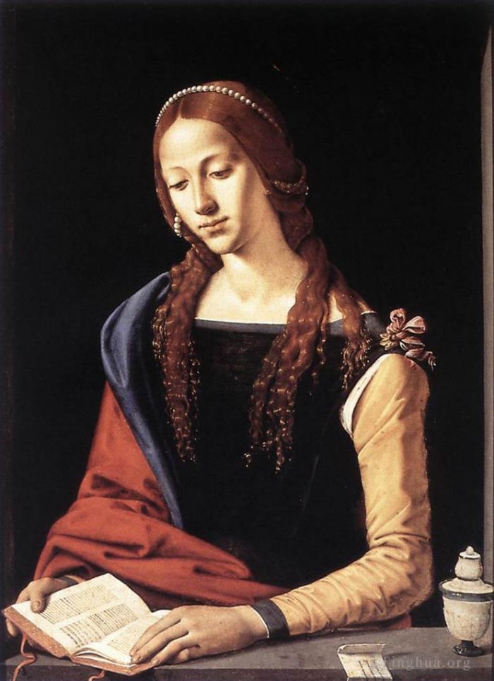 Piero di Cosimo Oil Painting - St Mary Magdalene 1490s
