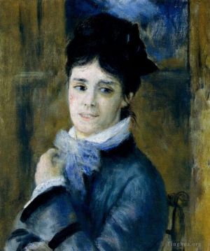 Artist Pierre-Auguste Renoir's Work - August madame 1872