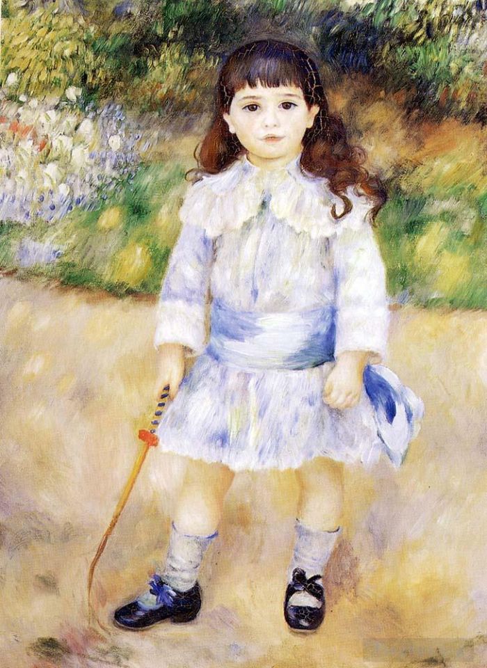 Pierre-Auguste Renoir Oil Painting - Child With A Whip