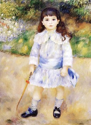 Artist Pierre-Auguste Renoir's Work - Child With A Whip