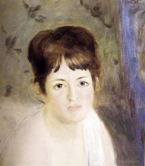 Artist Pierre-Auguste Renoir's Work - Head Of A Woman