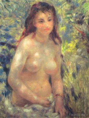 Artist Pierre-Auguste Renoir's Work - Study Torso Sunlight Effect