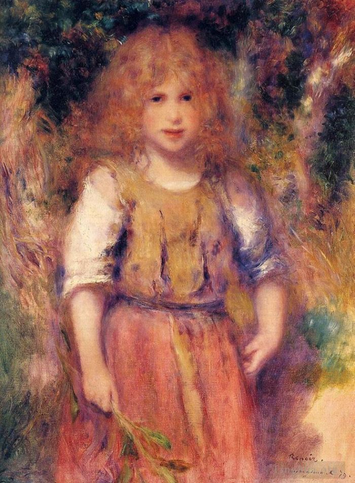 Pierre-Auguste Renoir Oil Painting - Gypsy girl