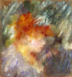 Artist Pierre-Auguste Renoir's Work - Jeanne samary 1878