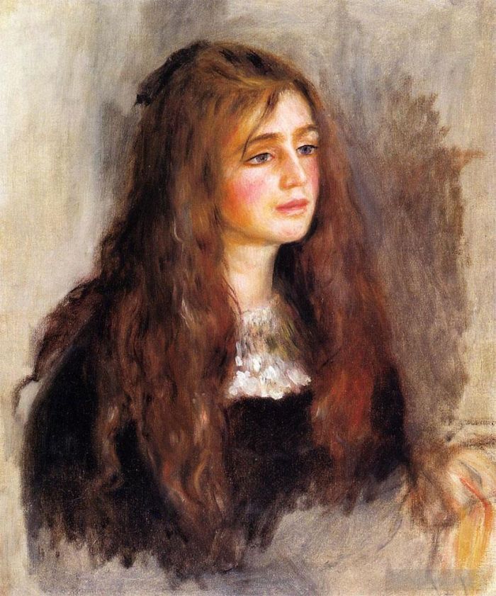 Pierre-Auguste Renoir Oil Painting - Julie manet