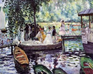 Artist Pierre-Auguste Renoir's Work - La Grenouillere