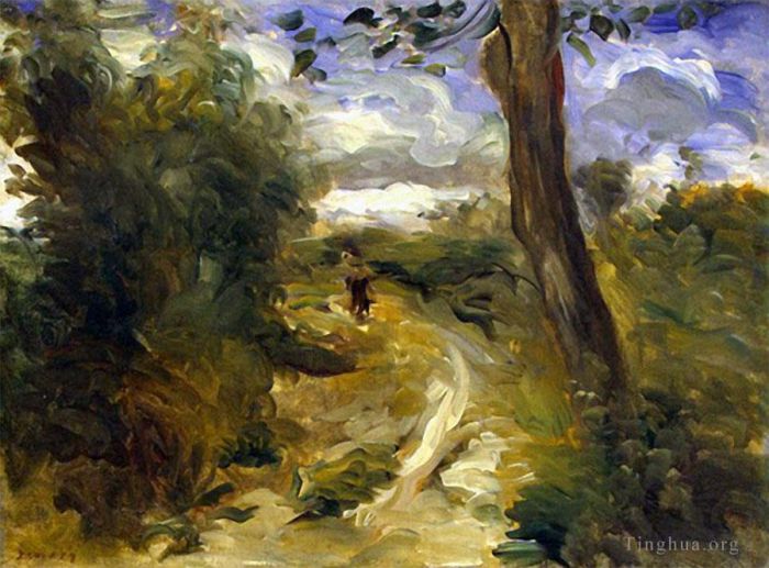 Pierre-Auguste Renoir Oil Painting - Landscape between storms