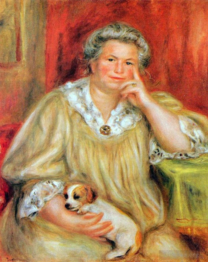 Pierre-Auguste Renoir Oil Painting - Madame and bob