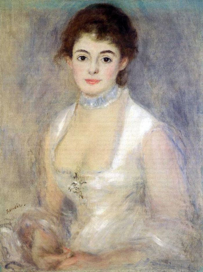 Pierre-Auguste Renoir Oil Painting - Madame henriot