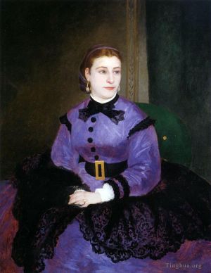 Artist Pierre-Auguste Renoir's Work - Mademoiselle sicot