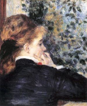 Artist Pierre-Auguste Renoir's Work - Pensive