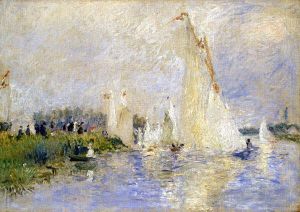 Artist Pierre-Auguste Renoir's Work - Regatta at argenteuil