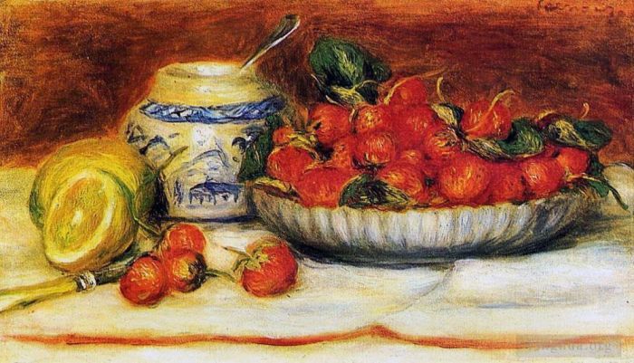 Pierre-Auguste Renoir Oil Painting - Strawberries