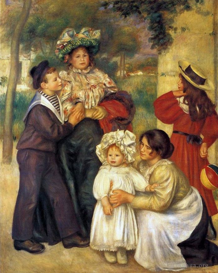 Pierre-Auguste Renoir Oil Painting - The artists family