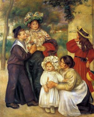 Artist Pierre-Auguste Renoir's Work - The artists family