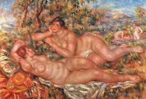 Artist Pierre-Auguste Renoir's Work - The Bathers