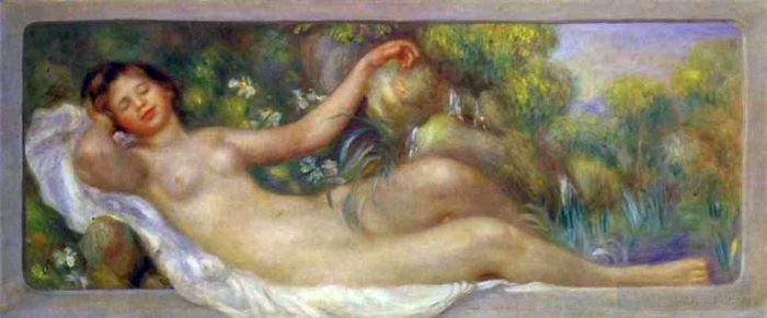 Pierre-Auguste Renoir Oil Painting - The spring