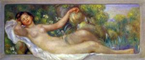 Artist Pierre-Auguste Renoir's Work - The spring
