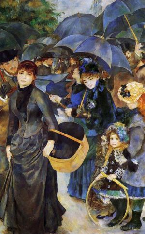 Artist Pierre-Auguste Renoir's Work - The umbrellas