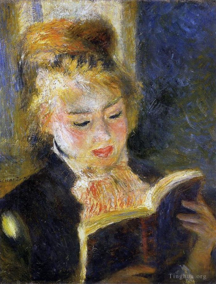 Pierre-Auguste Renoir Oil Painting - Woman reading