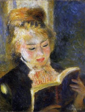 Artist Pierre-Auguste Renoir's Work - Woman reading