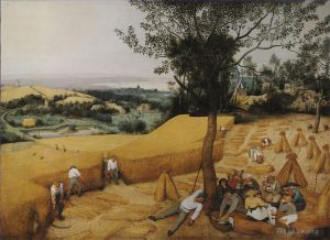 Artist Pieter Brueghel the Elder's Work - The Harvesters