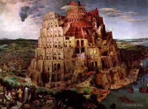 Artist Pieter Brueghel the Elder's Work - The Tower of Babel