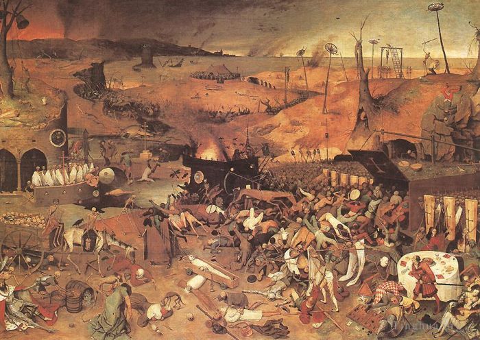 Pieter Brueghel the Elder Oil Painting - The Triumph Of Death