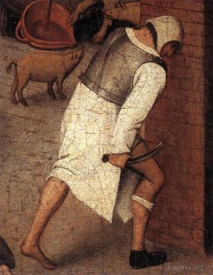 Artist Pieter Bruegel the Younger's Work - Proverbs 4