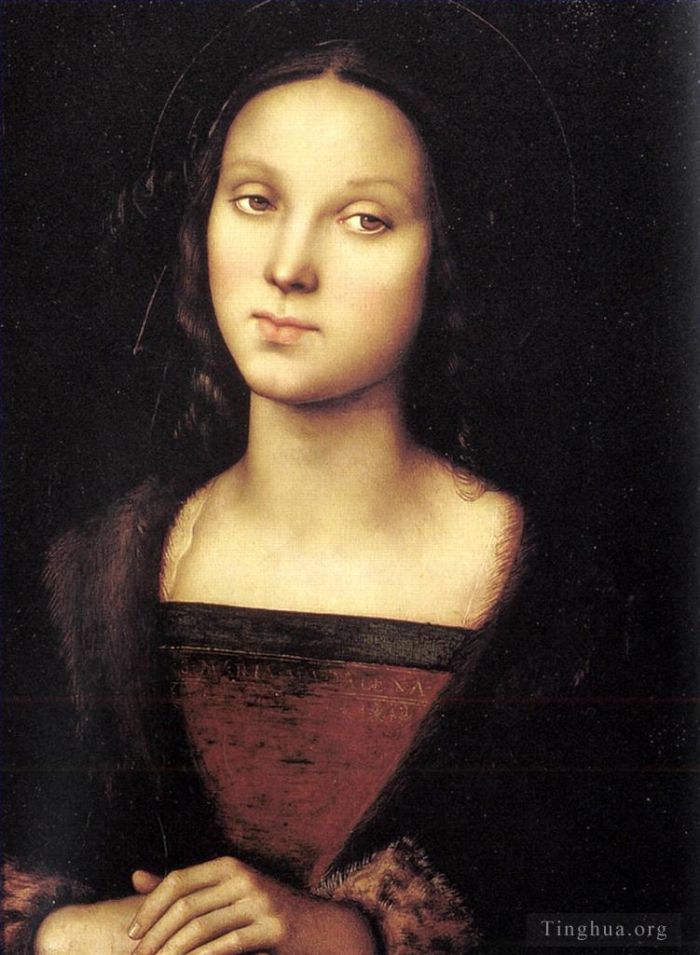 Pietro Perugino Oil Painting - Mary Magdalen
