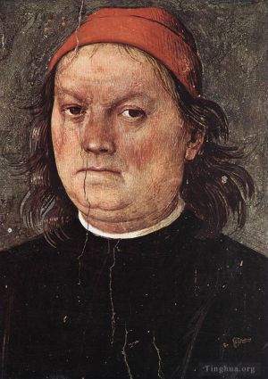 Artist Pietro Perugino's Work - Self Portrait
