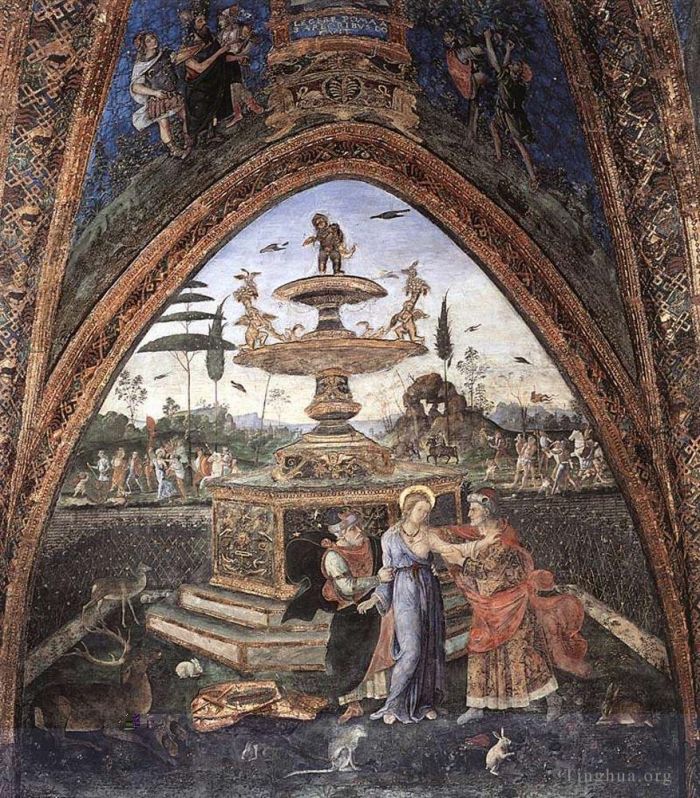 Bernardino di Betto Various Paintings - Susanna And The Elders
