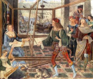 Artist Bernardino di Betto's Work - The Return Of Odysseus