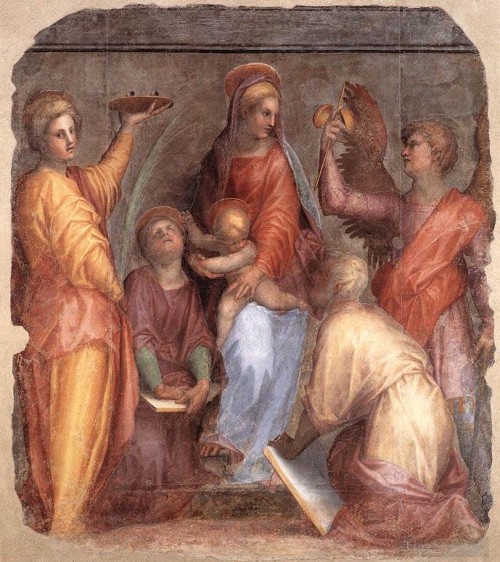 Jacopo da Pontormo Various Paintings - Sacra Conversazione