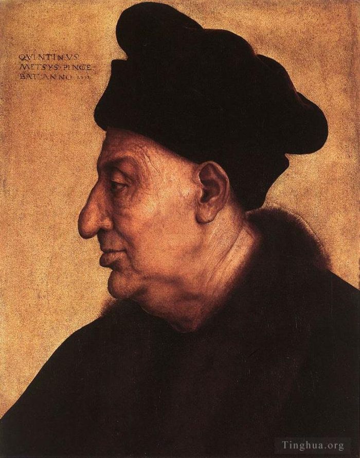 Quentin Matsys Oil Painting - Portrait of an Old Man