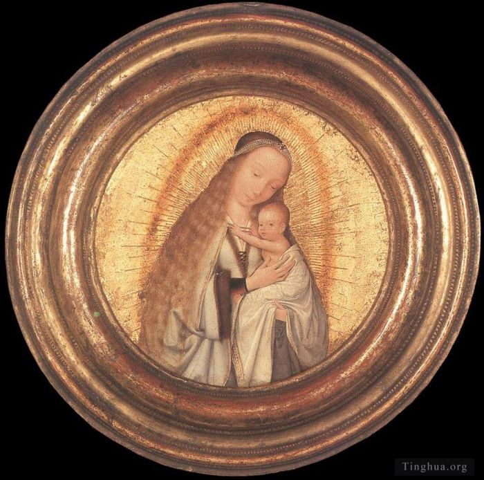 Quentin Matsys Oil Painting - Virgin with the Child
