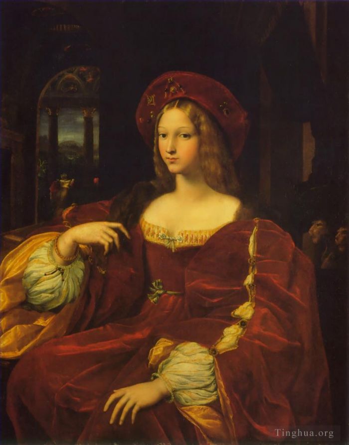 Raphael Oil Painting - Joanna of Aragon