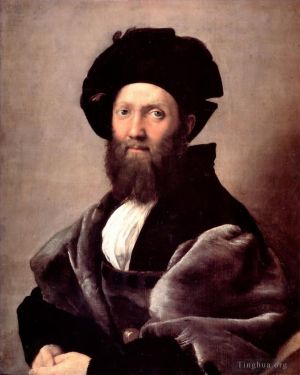Artist Raphael's Work - Portrait of Baldassare Castiglione