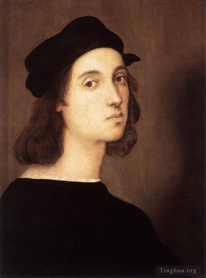 Raphael Oil Painting - Self Portrait