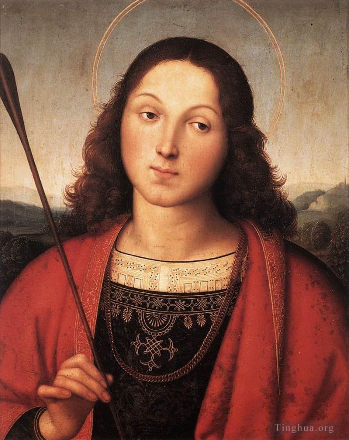 Raphael Oil Painting - St Sebastian 1501