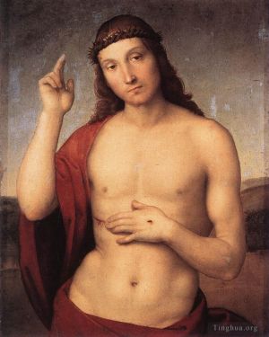 Artist Raphael's Work - The Blessing Christ