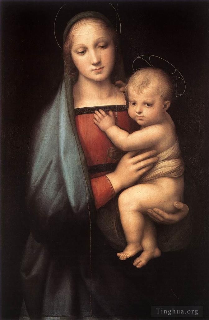 Raphael Oil Painting - The Granduca Madonna (The Madonna del Granduca)